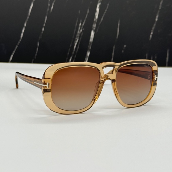 NEW TOM FORD TF1012 45F WOMEN SUNGLASSES TOM FORD BILLIE FT1012 45F EYEWEAR - Picture 6 of 11